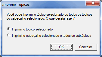 Op&ccedil;&otilde;es de Impress&atilde;o