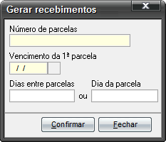 Recebimentos