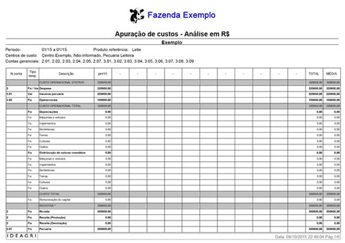 Acesse o relatório exemplo