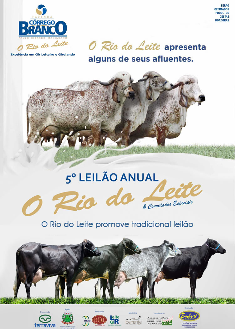 Leilão Anual Rio do Leite e Convidados Especiais